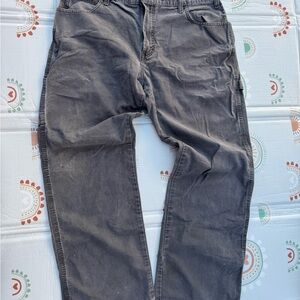 Dickies Washed Gray Work Pants